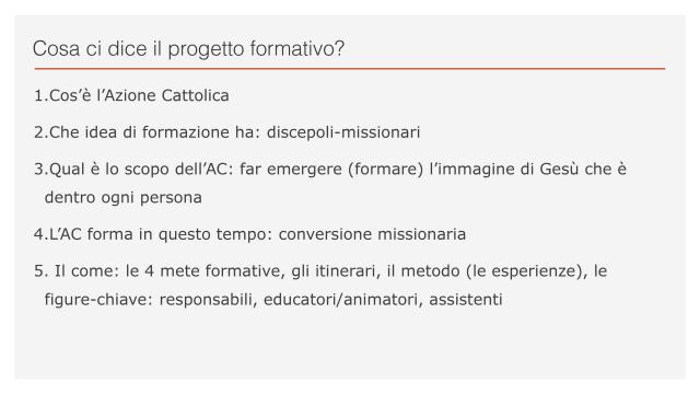 Presentazione Progetto Formativo