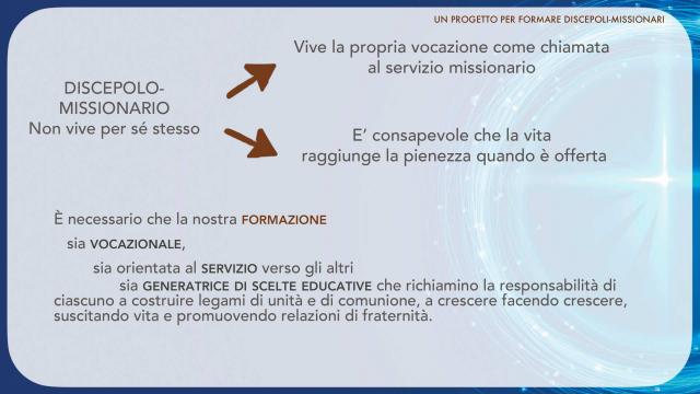 Slides e documenti sul Progetto formativo