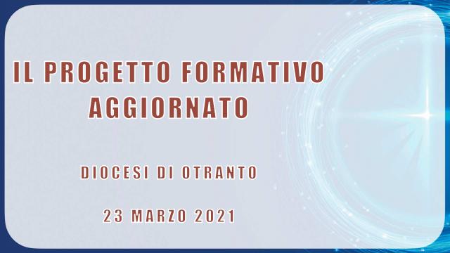Slides e documenti sul Progetto formativo