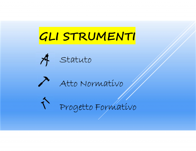 Strumenti e ruoli